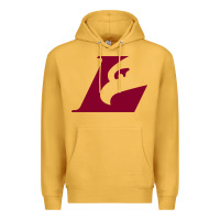 Mustard UW-La Crosse maroon Premium Hoodie - SnappyArt