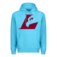 Ocean Blue UW-La Crosse maroon Premium Hoodie - SnappyArt