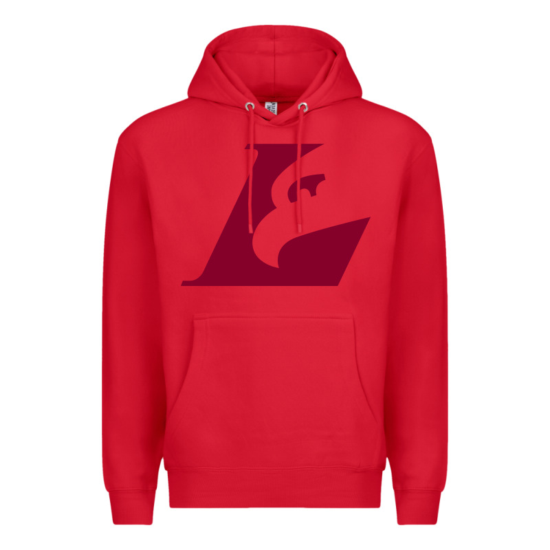 Uw-la Crosse Maroon Premium Hoodie by SnappyArt | Teevron