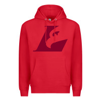 Red UW-La Crosse maroon Premium Hoodie - SnappyArt