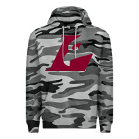 Slate Camo UW-La Crosse maroon Premium Hoodie - SnappyArt