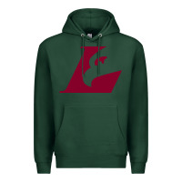 Sports Green UW-La Crosse maroon Premium Hoodie - SnappyArt