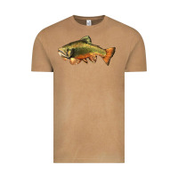 Leaping Brook Trout Vintage Tee | Teevron