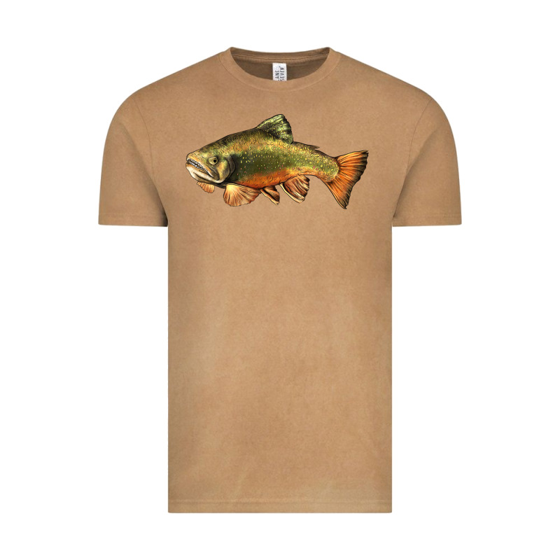 Leaping Brook Trout Vintage Tee by LillyAllenDesigns | Teevron