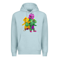 Blue Mist new 755 barney and friends cute Premium Hoodie - SnappyArt