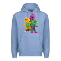 Colony Blue new 755 barney and friends cute Premium Hoodie - SnappyArt