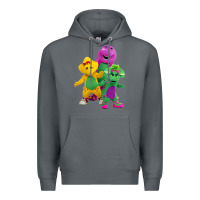 Rock new 755 barney and friends cute Premium Hoodie - SnappyArt