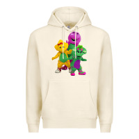 Tofu new 755 barney and friends cute Premium Hoodie - SnappyArt