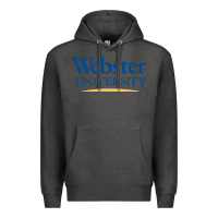 Charcoal Heather webster university Premium Hoodie - SnappyArt