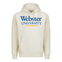 Oatmeal Heather webster university Premium Hoodie - SnappyArt