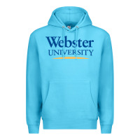 Ocean Blue webster university Premium Hoodie - SnappyArt