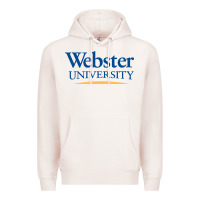 Pale Pink webster university Premium Hoodie - SnappyArt