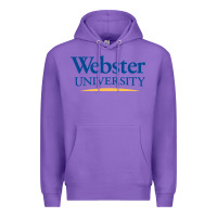 Purple webster university Premium Hoodie - SnappyArt