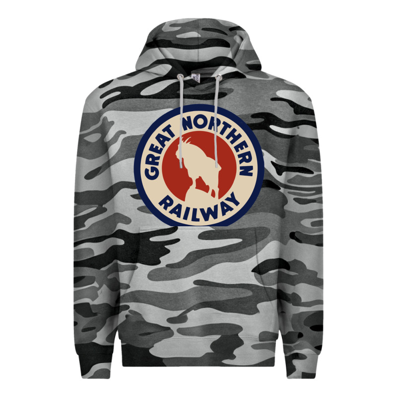 Great Northern Railroad Premium Hoodie by SnappyArt | Teevron