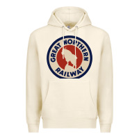 Tofu Great Northern Railroad Premium Hoodie - SnappyArt
