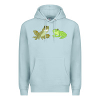 Blue Mist The Princess and the Frog Tiana and Naveen Art Premium Hoodie - SnappyArt