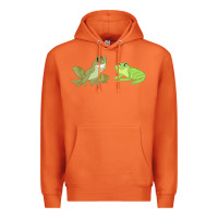 Carrot The Princess and the Frog Tiana and Naveen Art Premium Hoodie - SnappyArt