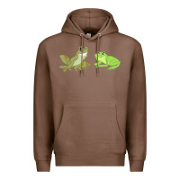 Chestnut The Princess and the Frog Tiana and Naveen Art Premium Hoodie - SnappyArt