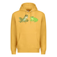 Mustard The Princess and the Frog Tiana and Naveen Art Premium Hoodie - SnappyArt
