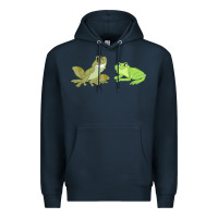 Navy The Princess and the Frog Tiana and Naveen Art Premium Hoodie - SnappyArt