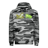 Slate Camo The Princess and the Frog Tiana and Naveen Art Premium Hoodie - SnappyArt