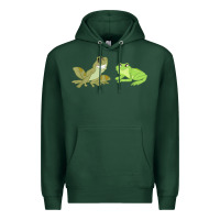 Sports Green The Princess and the Frog Tiana and Naveen Art Premium Hoodie - SnappyArt