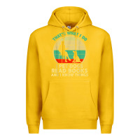 Lemon that what i do i pet dogs read books and i know things t shirt Premium Hoodie - SnappyArt
