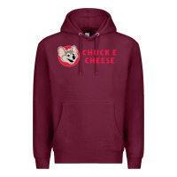 Burgundy chuck e cheese Premium Hoodie - SnappyArt