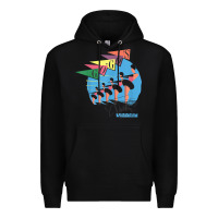 Black the go go's   vacation retro t shirt Premium Hoodie - SnappyArt