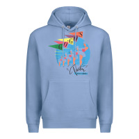 Colony Blue the go go's   vacation retro t shirt Premium Hoodie - SnappyArt