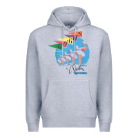 Heather Grey the go go's   vacation retro t shirt Premium Hoodie - SnappyArt