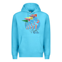 Ocean Blue the go go's   vacation retro t shirt Premium Hoodie - SnappyArt