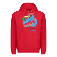 Red the go go's   vacation retro t shirt Premium Hoodie - SnappyArt