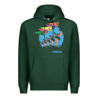 Sports Green the go go's   vacation retro t shirt Premium Hoodie - SnappyArt
