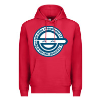 Cardinal Laughing Man GHOST IN THE SHELL Classic Premium Hoodie - SnappyArt