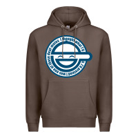 Coffee Laughing Man GHOST IN THE SHELL Classic Premium Hoodie - SnappyArt