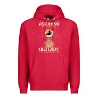 Cardinal assuming i'm just an old lady was your first mistake witch Premium Hoodie - SnappyArt