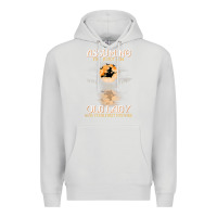 Dove Grey assuming i'm just an old lady was your first mistake witch Premium Hoodie - SnappyArt