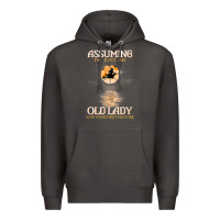 Assuming I'm Just An Old Lady Was Your First Mistake Witch Premium Hoodie | Teevron