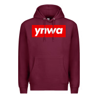 Burgundy ynwa Premium Hoodie - SnappyArt