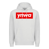 Dove Grey ynwa Premium Hoodie - SnappyArt