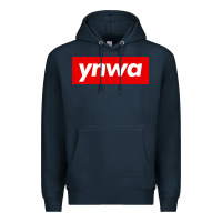 Navy ynwa Premium Hoodie - SnappyArt