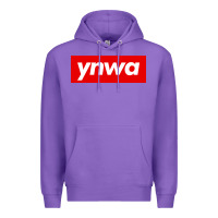 Purple ynwa Premium Hoodie - SnappyArt