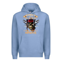 Colony Blue pirate the beatings will continue until morale improves Premium Hoodie - SnappyArt