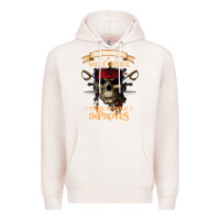 Pale Pink pirate the beatings will continue until morale improves Premium Hoodie - SnappyArt