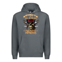 Rock pirate the beatings will continue until morale improves Premium Hoodie - SnappyArt