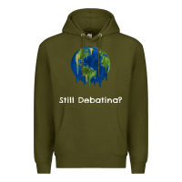 Army Green environmental climate change still debating summer Premium Hoodie - SnappyArt