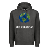 Charcoal Heather environmental climate change still debating summer Premium Hoodie - SnappyArt