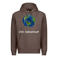 Coffee environmental climate change still debating summer Premium Hoodie - SnappyArt