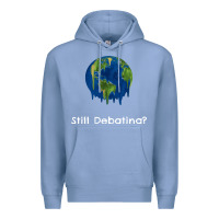 Colony Blue environmental climate change still debating summer Premium Hoodie - SnappyArt